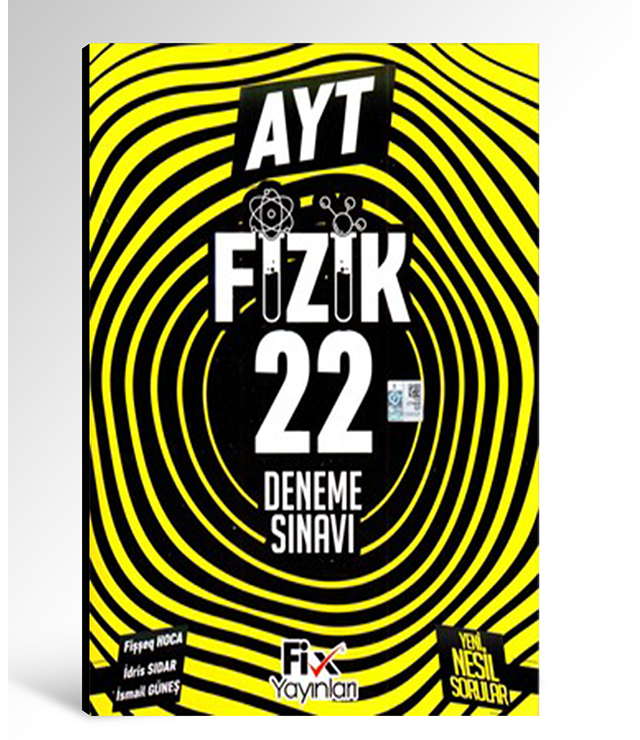 AYT Fizik 22 Denemeleri Fix Yayınları